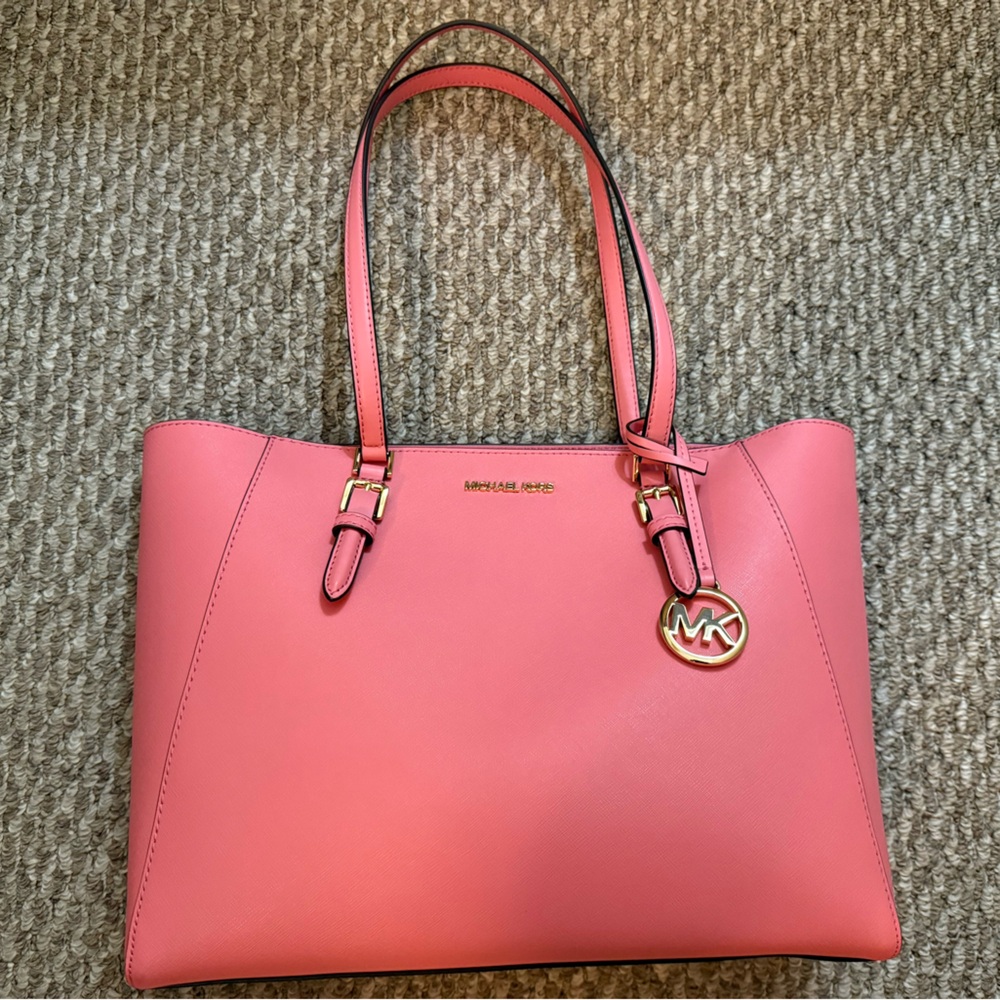 Michael Kors Coral Pink Tote